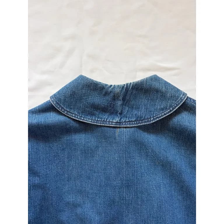 40s US Navy shawl collar denim coverall 8