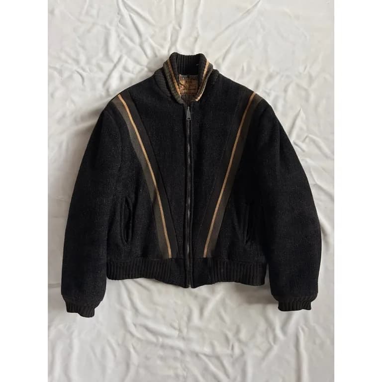 1950s Campus Outerwear Varsity Bomber jacket