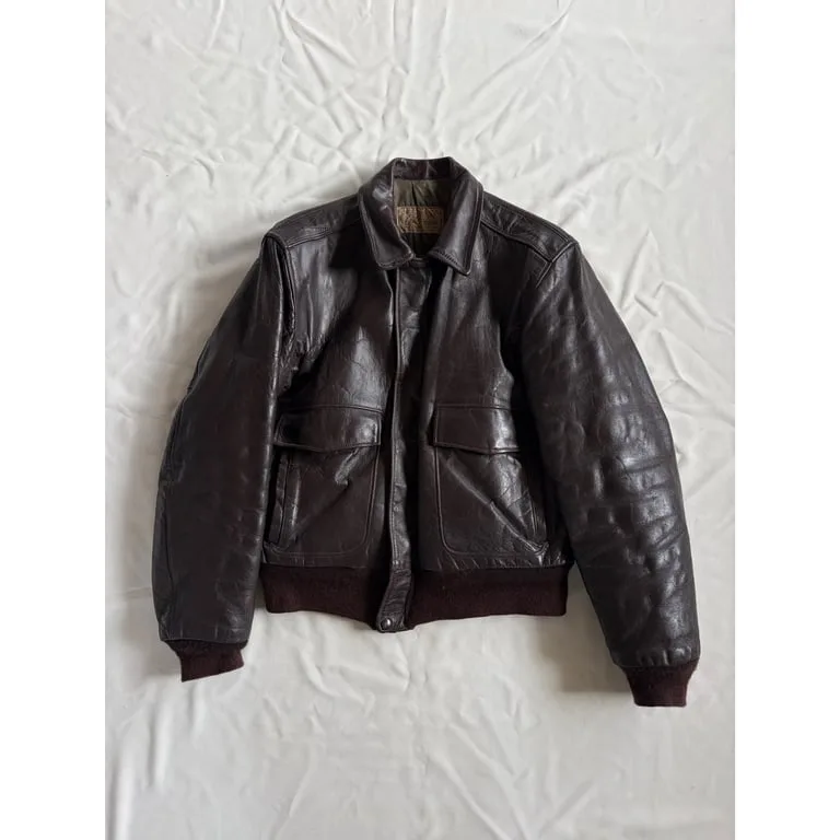 1950s HERCULES horse hide bomber jacket