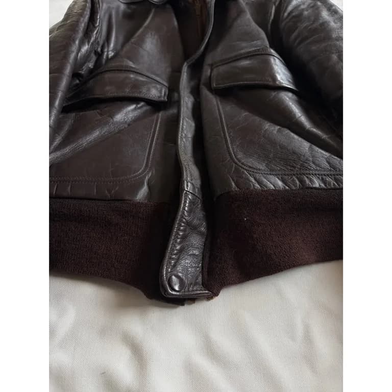 1950s HERCULES horse hide bomber jacket 6