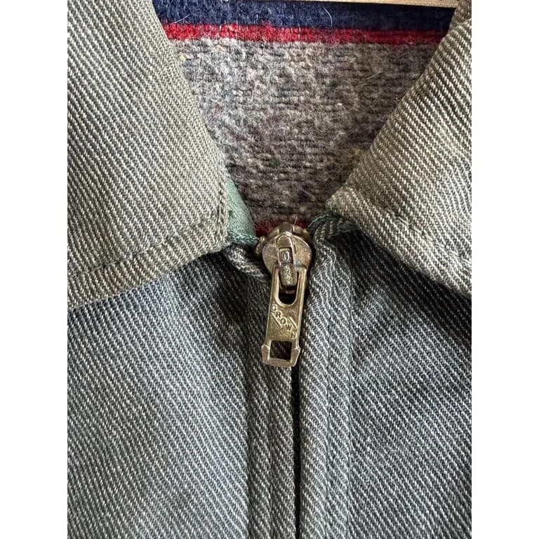 1950s HERCULES black chambray jacket 6