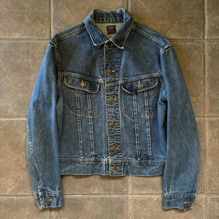 70s USA Lee 101J denim jacket