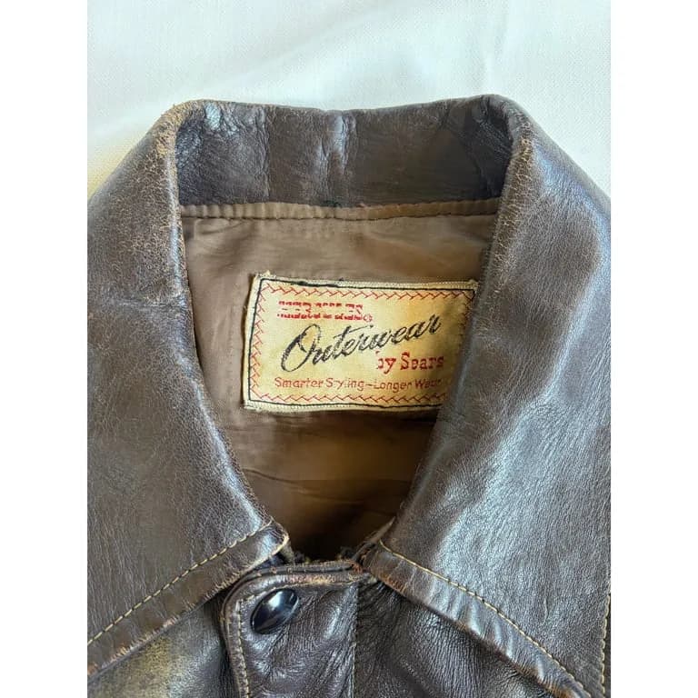 1950s HERCULES bomber jacket horse hide 2