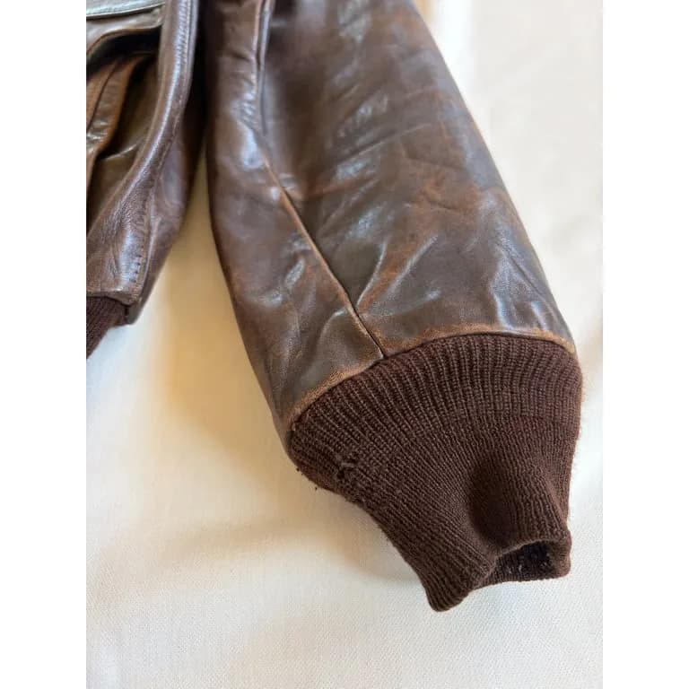 1950s HERCULES bomber jacket horse hide 6