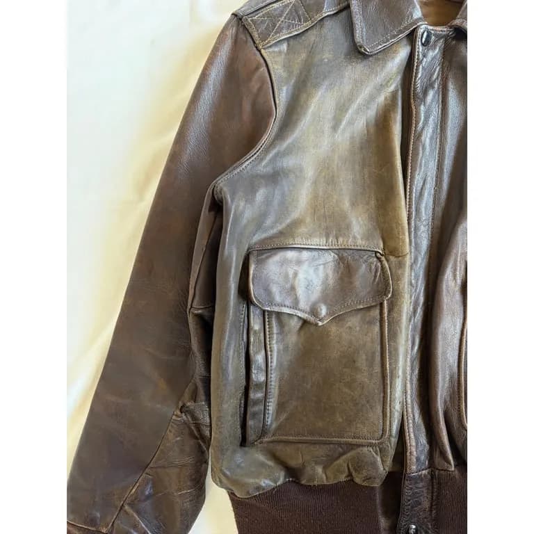 1950s HERCULES bomber jacket horse hide 7